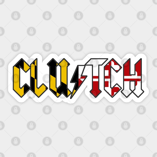 Clutch / State Flag Sticker by KidCrying